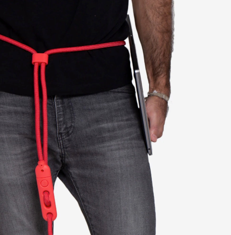 Neon Coral | Handsfree Leash