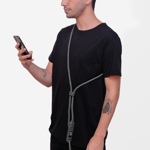 Titanium Grey | Handsfree Leash