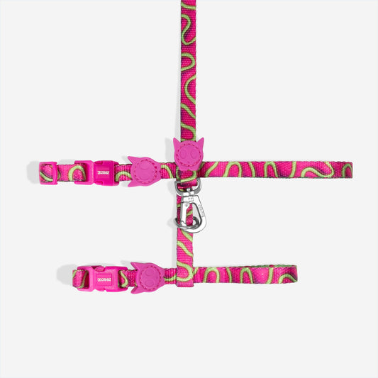 H3D Jelly | Cat Harness & Leash Set