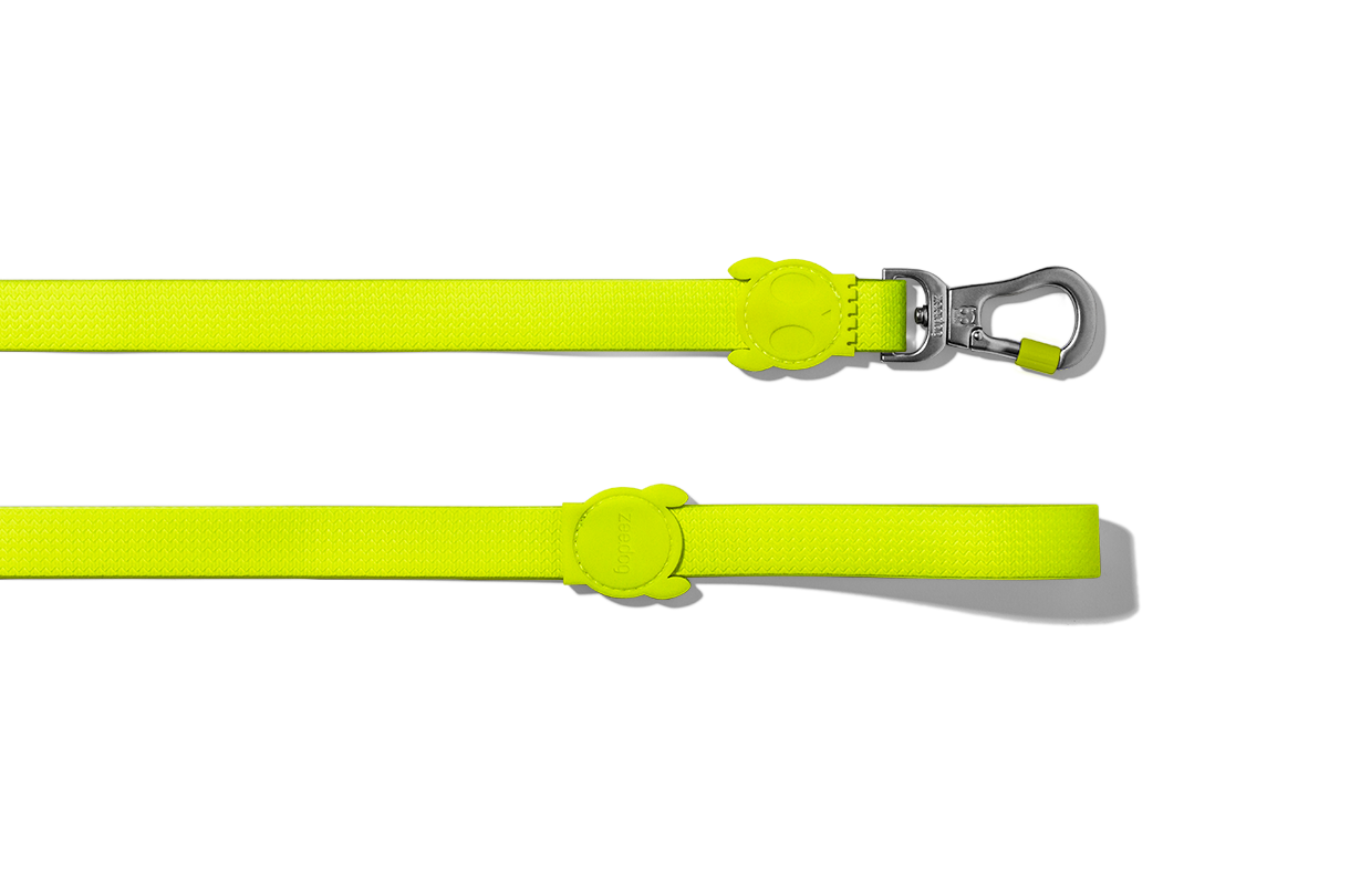 dog_leash_neopro_lime_green_weather_resistant_zeedog_info-image
