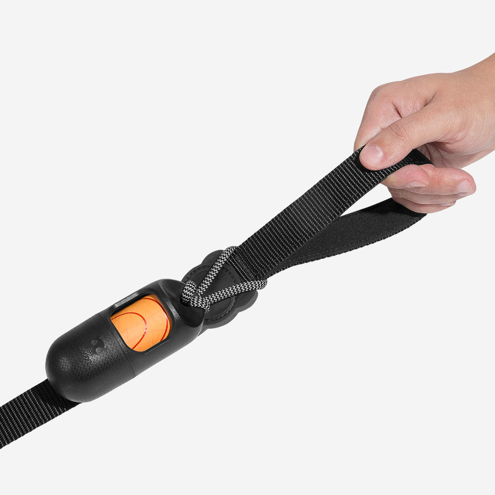 Black | Poop Bag Dispenser With Compostable Bags