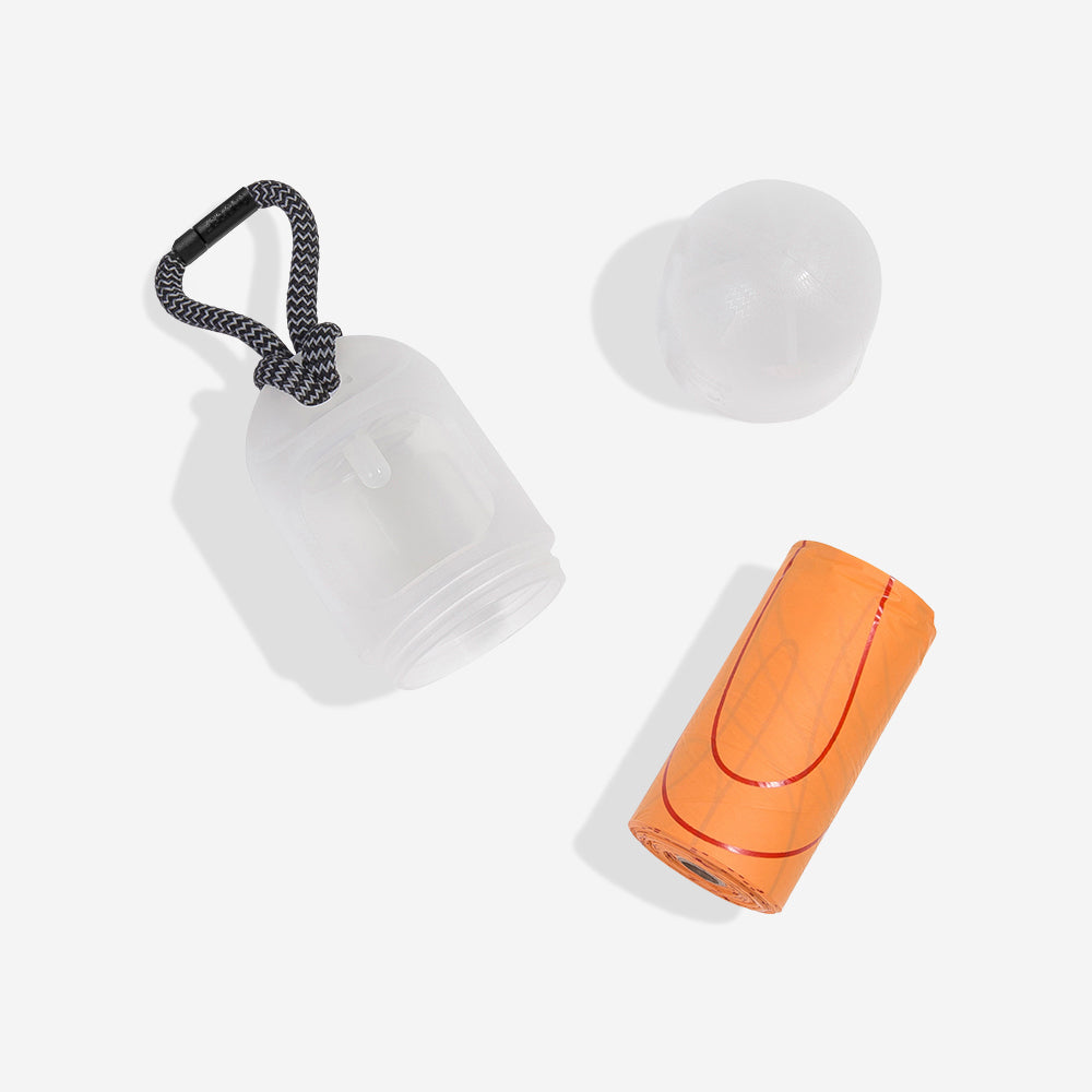 Transparent | Poop Bag Dispenser